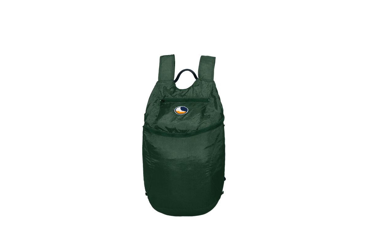 Backpack Plus 25L in Dark Green, front view