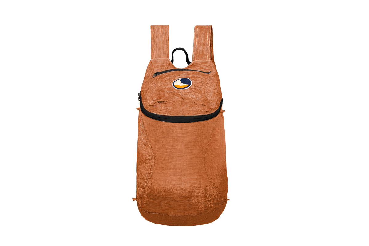 Mini Backpack 15L (Premium) in Terracotta Orange, front view
