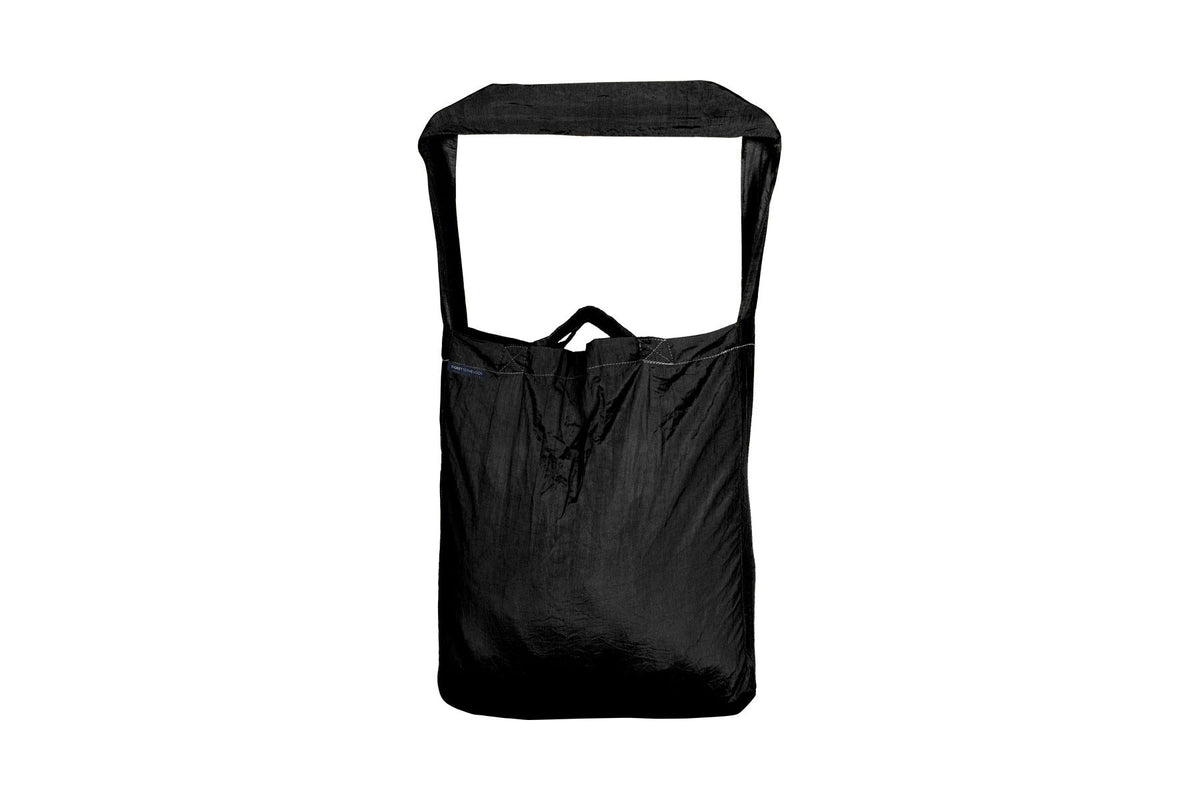 Moon Bag Large in Black, front view