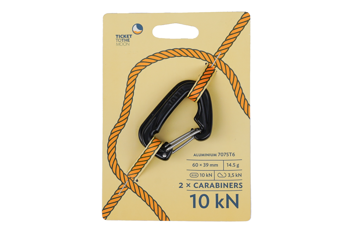 Carabiner 10kN (2-Pack)