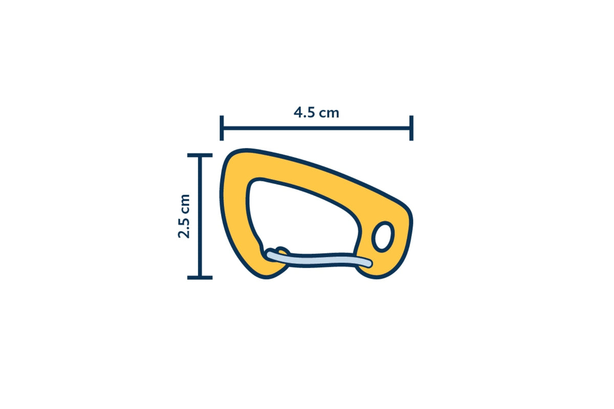 Lightest Carabiner 6kN (2-Pack) – technical specifications
