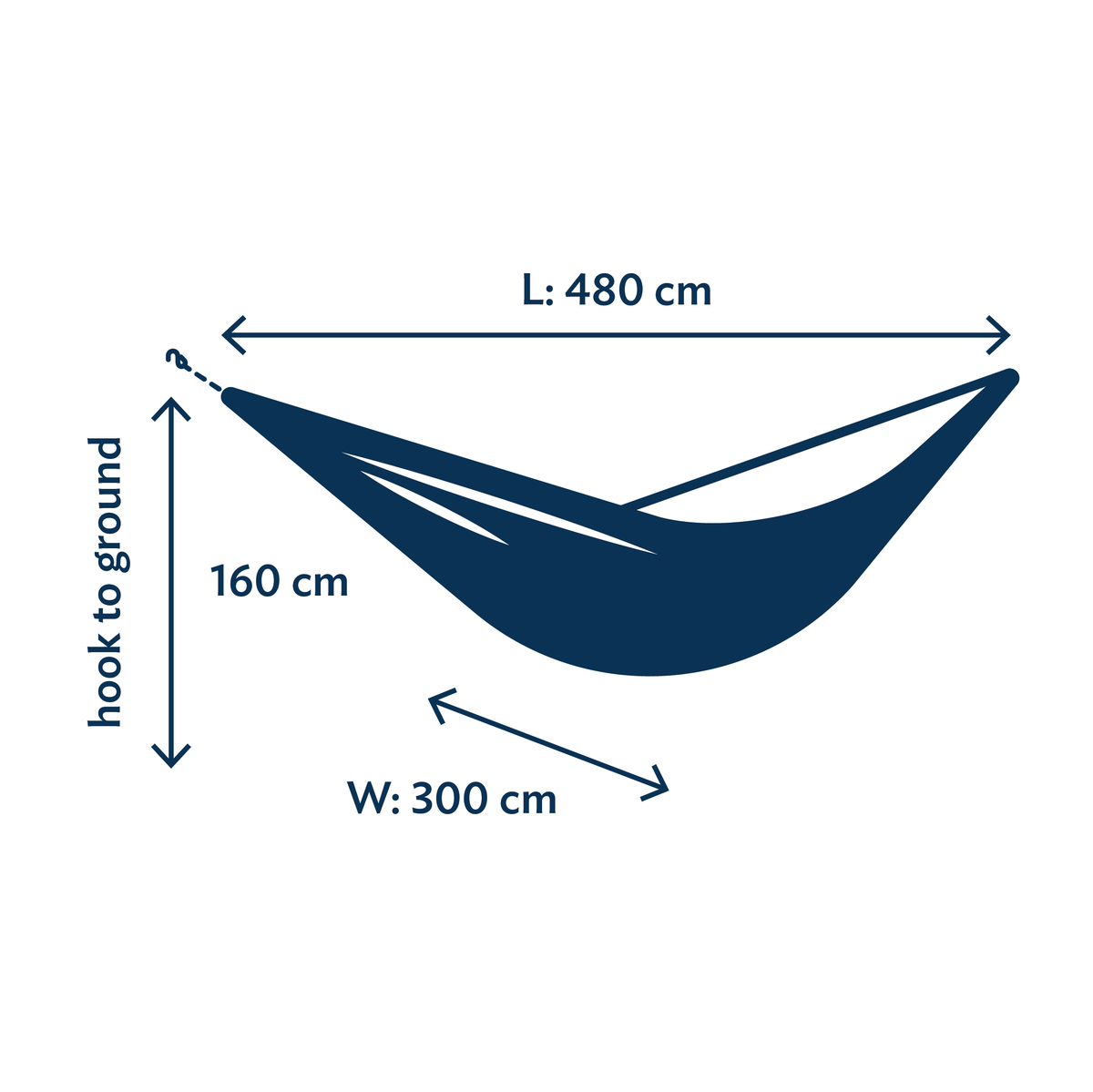 Travel Hammock Honeymoon (Custom) – technical specifications
