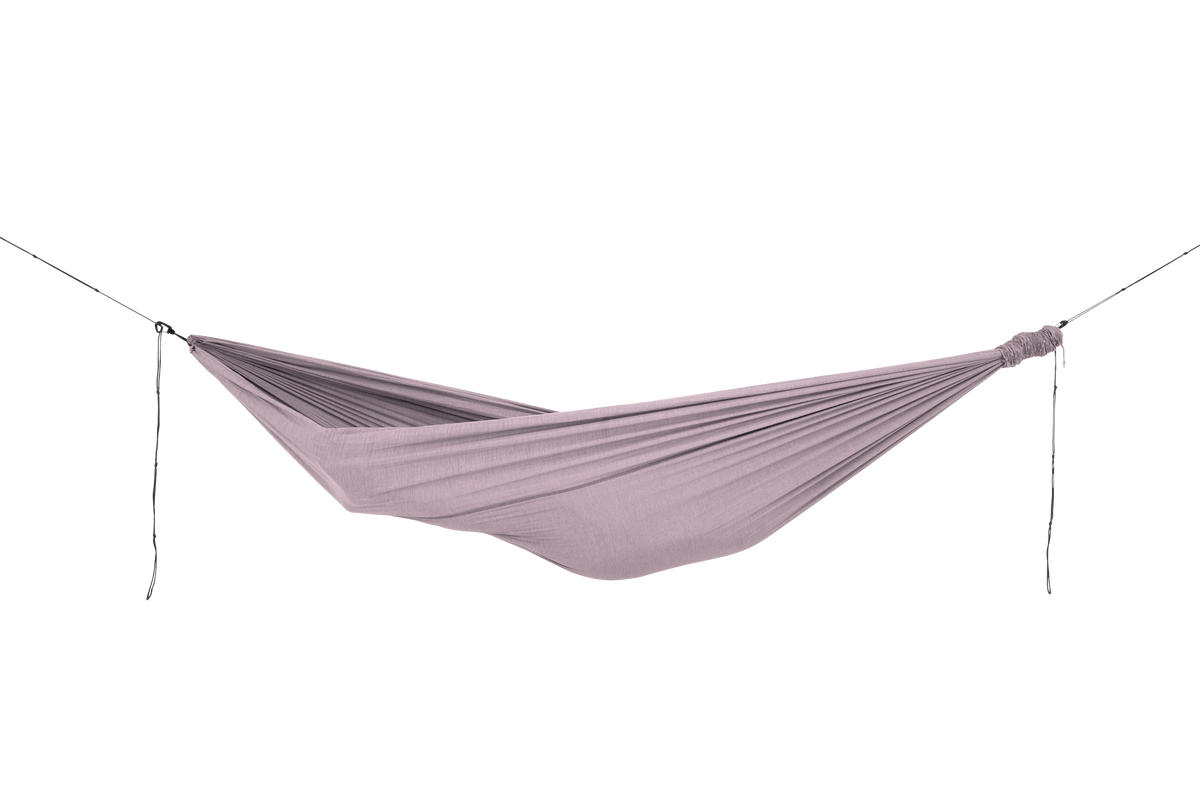 Home Hammock 320 in Rossy, hung empty, side view